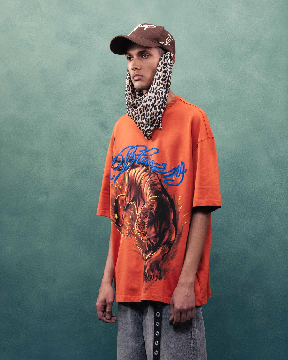 Orng Tiger Fury T-Shirt — Gallery View 2