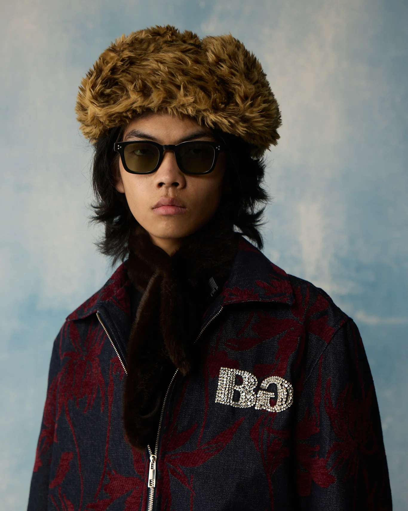 Indigo Bloom Denim Jacket