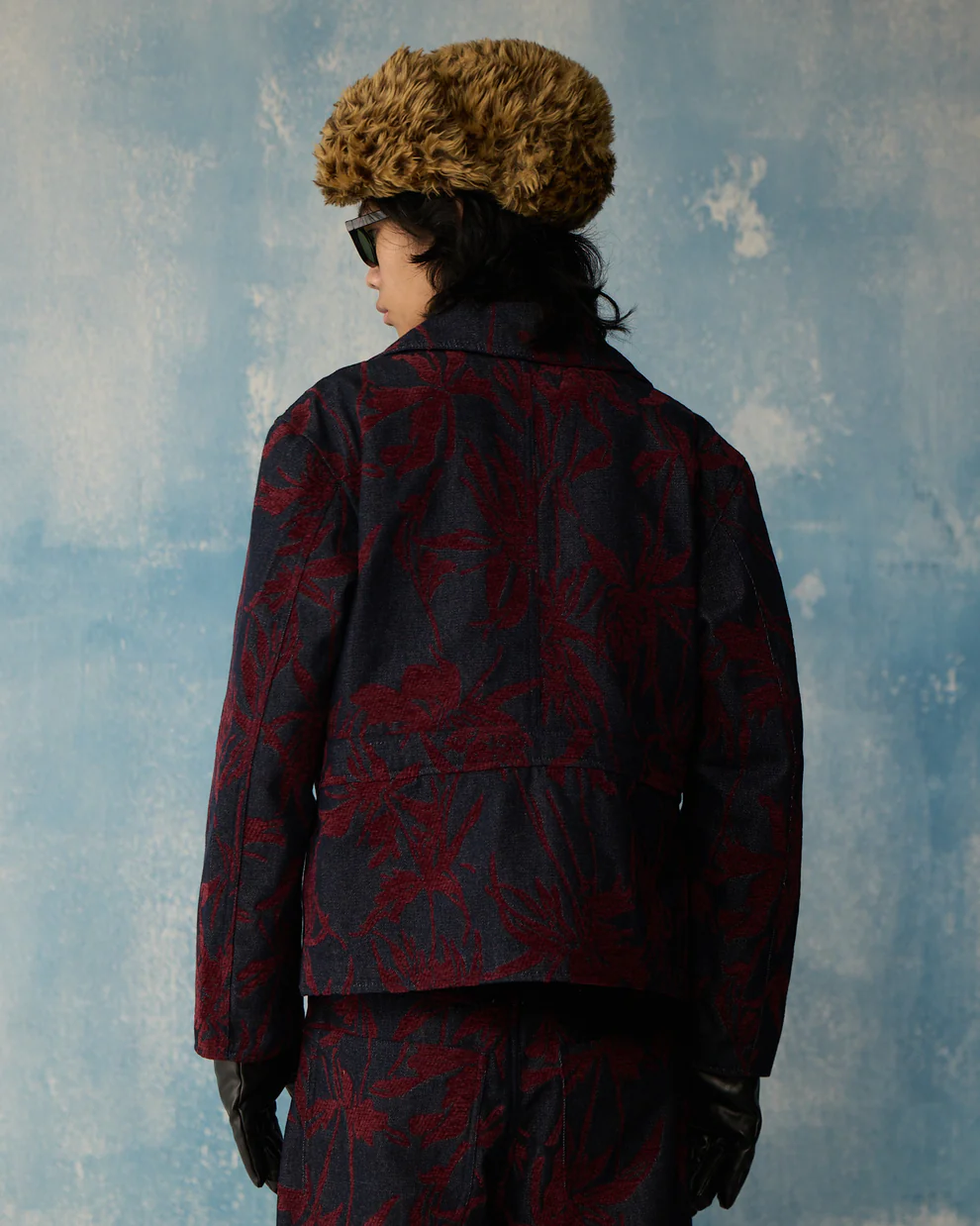 Indigo Bloom Denim Jacket — Gallery View 4