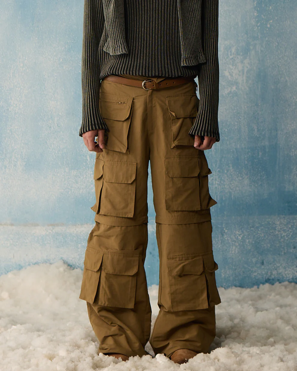 Brown Ripstop Cargos — Gallery View 1