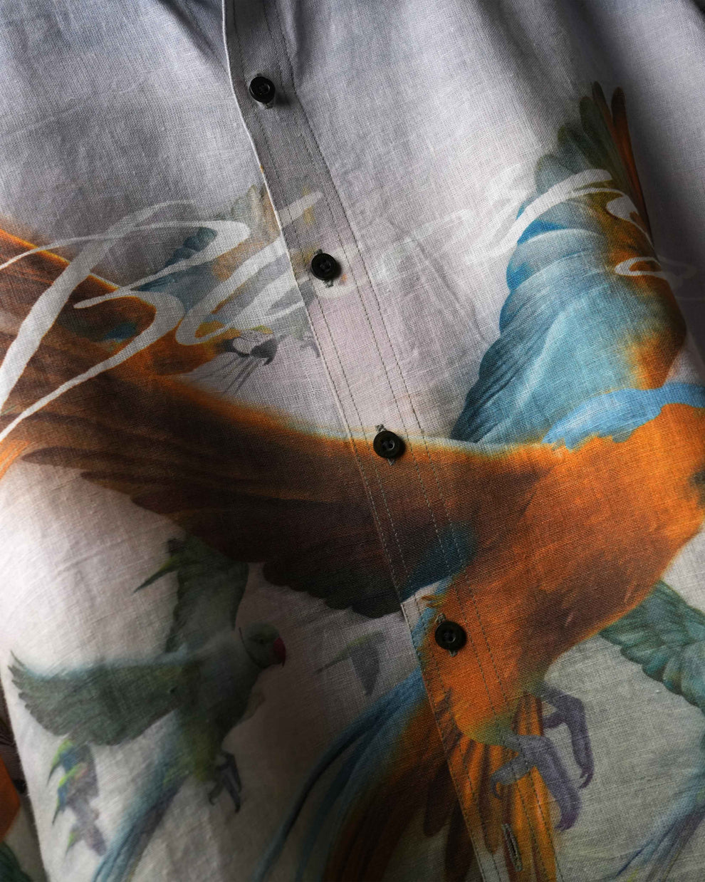 Pandemonium Linen Shirt — Gallery View 3
